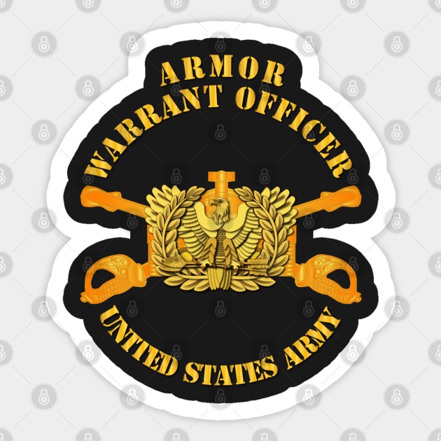 Armor - Warrant - WO Sticker by twix123844